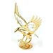 GAL Adler gold plattiert Swarovski Steine