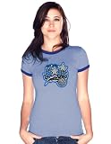 Majestic Threads Orlando Magic Ringer Tee, X-Large, Royal Blue