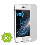 vau Screengards - Displayschutzfolie f�r Apple iPhone 5 (6er-SET: anti-reflex, matte Schutzfolie)von "vau"
