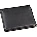 Winn International Cowhide Napa Leather Money Clip Wallet with I.D. window flap