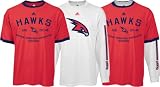Atlanta Hawks Short/Long Sleeve T-Shirt Combo Pack
