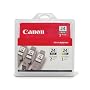 Canon BCI-24 Ink Cartridges Two Black/One Color -3 Pack (6881A039)