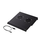 ELECOM 冷え冷えクーラー/アルミ/ダブルファン/12.1インチ~15インチ SX-CLO8BKの画像