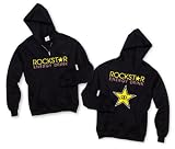 ROCKSTAR ENERGY DRINK ZIPPER HOODED SWEATSHIRT SIZE XX-LARGE