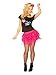 Costume Culture Women's 80's Petticoat Skirt, Hot Pink, One Size