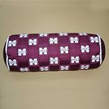 Mississippi State Team Colored Multi-Logo Bolster Pillow