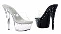 Women's 609-HARMONY, 6" Heel with Rhinestones On Platform by Ellie Shoes
