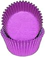Golda's Kitchen 100 Count Solid Baking Cups, Mini, Purple