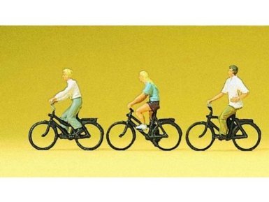 Preiser 10336 Cyclists - Young (3)