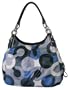 Coach Mia Bias Op Art Maggie Blue Gray Multi