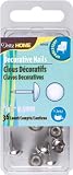 Dritz 9008 Upholstery Decorative Smooth Head Nails, Nickel, 3/8-Inch, 36-Pack