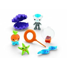 Octonauts Action Figure Rescue Kit Barnacles with Tunip & Clam