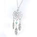 Usstore Women Lady Fashion Retro Dream Catcher Necklaces Pendant Sweater Chain