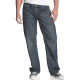 Levi's Young Men's SilverTab Loose Jean, Textured Worn, 36x34