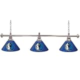 IMAGE OF Dallas Mavericks NBA 3 Shade Billiard Lamp - 60 inches