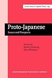 Proto-Japanese : issues and prospects