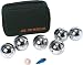 Boule Set Chromkogeln m Nylontasche