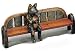All Natural Handmade, Handpainted Bench for fishing animals