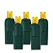 Set of 50 Commercial Grade Yellow LED Wide Angle Christmas Lights - Green Wire