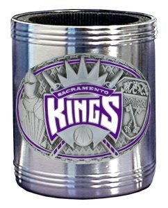 NBA Can Cooler - Pewter Emblem Sacramento Kings