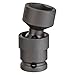 Westward 4LXF3 Impact Socket, 1/2 Dr, 6 Pt, Std, Univ, 21mm
