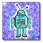 Robot - 10x10 Wall Clock