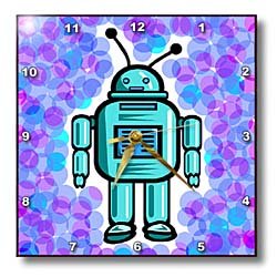 Robot - 10x10 Wall Clock
