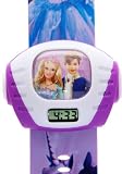 TimerMall OEM - Montre Enfants - Quartz - Caoutchouc - Barbie tif Violet Bracelet Cartoon projection num??riq