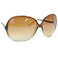 Adi Designs Oversized Fashion Sunglasses - Brown