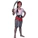 3PC GIRLS PIRATE CARIBBEAN FANCY DRESS COSTUME 6-8 YRS