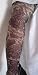 Fake Tattoo Sleeve - Multi Skull/Death (T44)_s-1