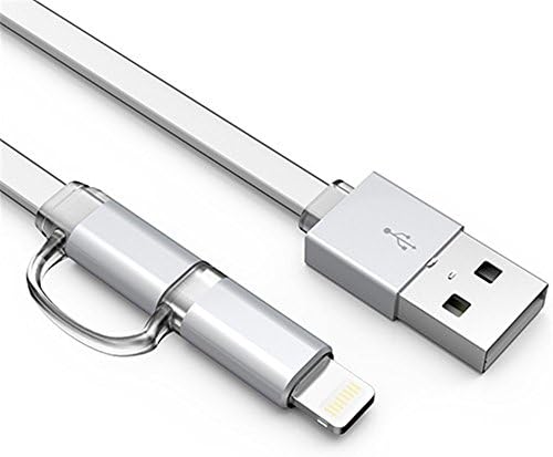 2-In-1 Phone Lines, 100 Cm Long USB Cable, IOS Andrews Phone System Fully Compatible Charging Cable, Good Quality, Attractive Appearance, Fast Charging.