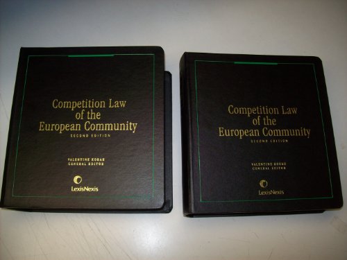 Competition Law of the European Community