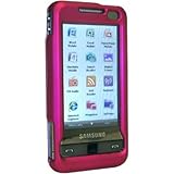 Amzer Rubberized Snap On Crystal Hard Case for Samsung Omnia SCHi910 ,SGHi9 ....