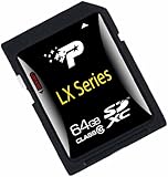 Patriot LX Series 64 GB SDXC Class 10 Flash Memory Card PSF64GSDXC10