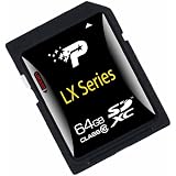 Patriot LX Series 64 GB SDXC Class 10 Flash Memory Card PSF64GSDXC10