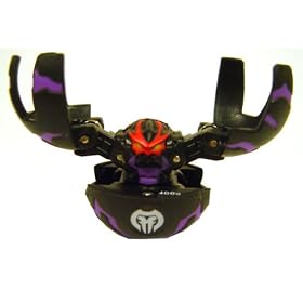 Bakugan Battle Brawlers Game Single LOOSE Figure Darkon Fear Ripper [Black] by item_name