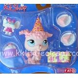 Exclusive Littlest Pet Shop Single Birthday Poodle with accessories!