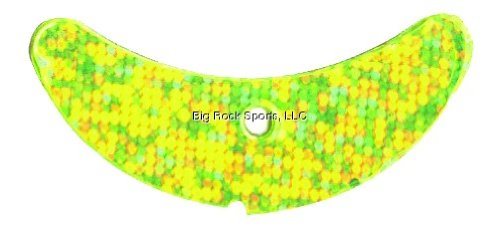 Mack’s Lure Smile Blade, Chartreuse Sparkle, 1.1-Inch