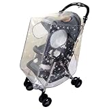 ベビーカー用レインカバー 星柄 フリーサイズ A型・B型兼