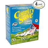 Country Save HE Laundry Detergent, Powder, 160-Load, 10-lb Boxes (Pack of 4)