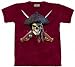 The Mountain Ghost Pirate Cross Sword T-shirt