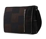 Acme Made Courier Gradual Squares 15.4-Inch Laptop Bag (Brown/Black)