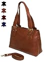 Visconti Atlantic Genuine Soft Leather Shopper Shoulder/Handbag With Detachable Long Strap - 18666