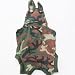 CAMO ARMY BLUE CUTE OVERALL Pet Appareal dog clothes APPAREL Chihuahua Teacups Miniature XS