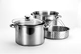Arcosteel 8 Quart Stainless Steel Multi-Cooker Set