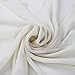 Off White Chiffon Fabric by the Yard, Sheer Fabric, Solid Color Chiffon Fabric, Sheer Chiffon, Fabric By the Yard - 1 YARD