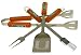 NCAA Miami Hurricanes 4 Piece Barbecue Set