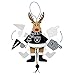 NFL Oakland Raiders Wooden Cheer Ornament