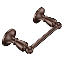 Moen DN8208TB Wembley Pivoting Paper Holder, Tuscan Bronze